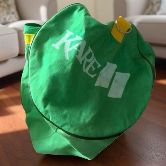 Vintage 80s 90s MN North Stars Hockey Dufflebag Super America Kare 11 Sponsors - Picture 7 of 8